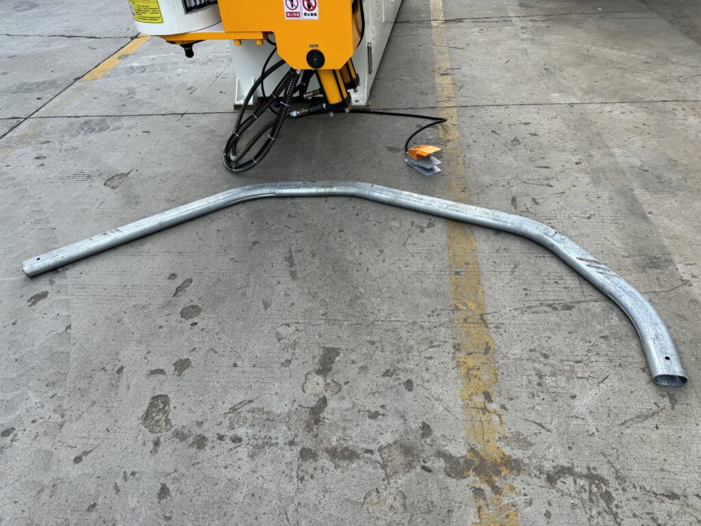 exhaust pipe bender machine